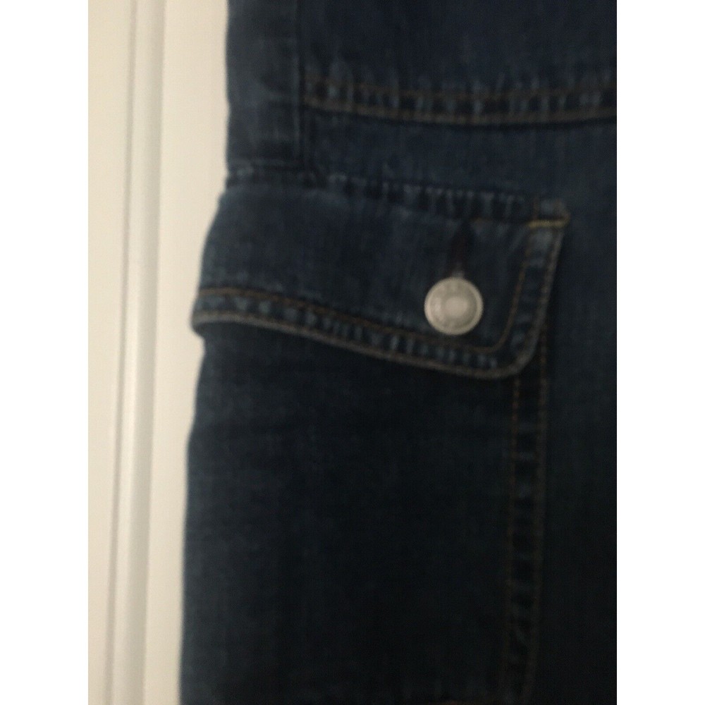 Old Navy Women's Blue Capri Jeans Size 4 - Picture 3 of 10
